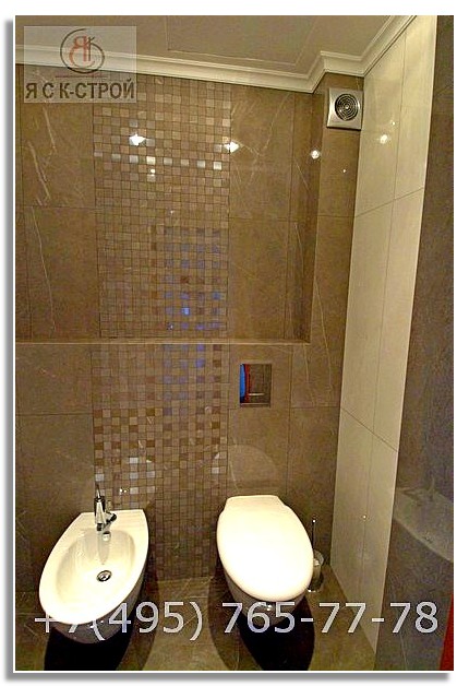 Сделать ремонт туалета цена в Москве